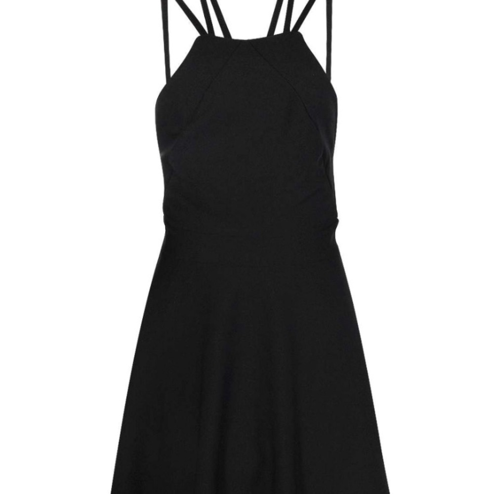NWOT! Boohoo Strappy Back Light Blue Dress - Picture 2 of 6